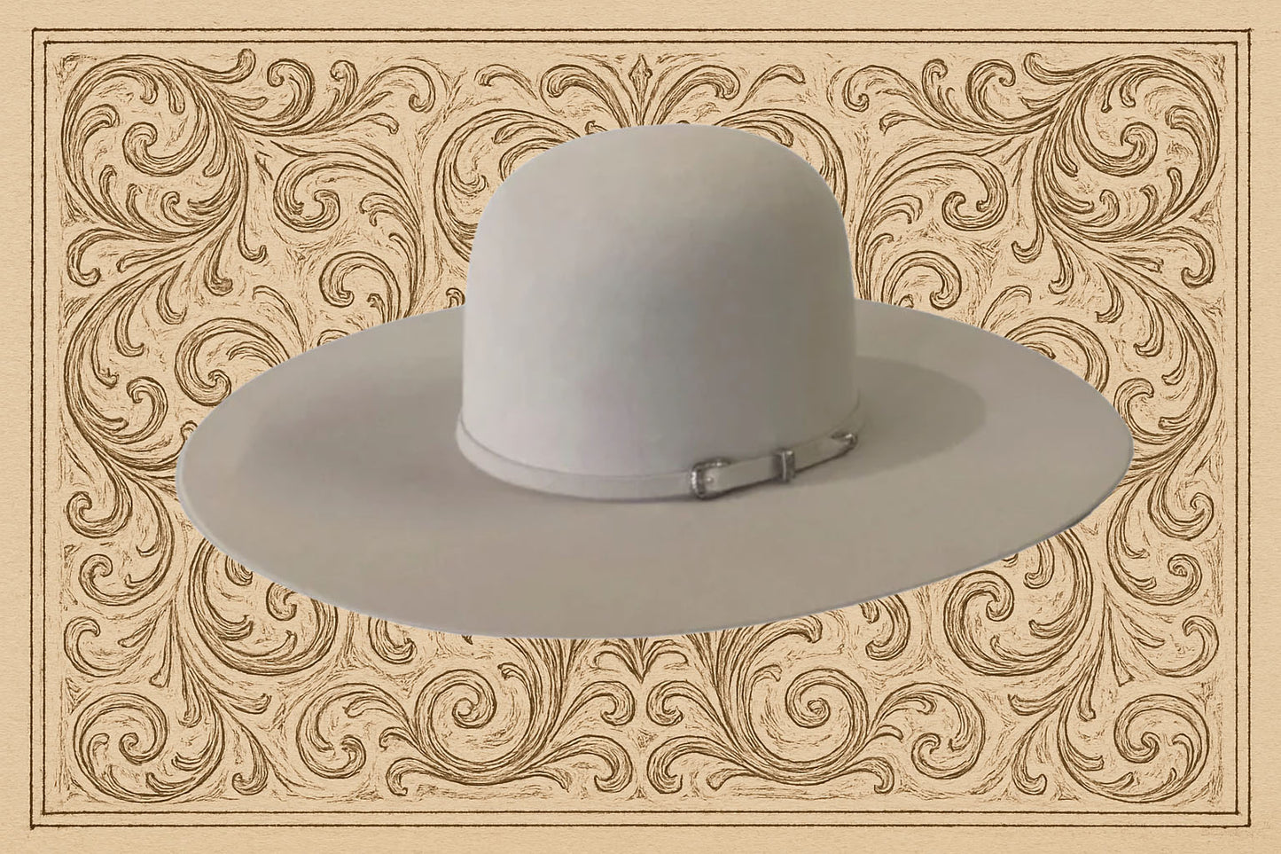 Serratelli 2X 4 1/2" Brim | Silverbelly