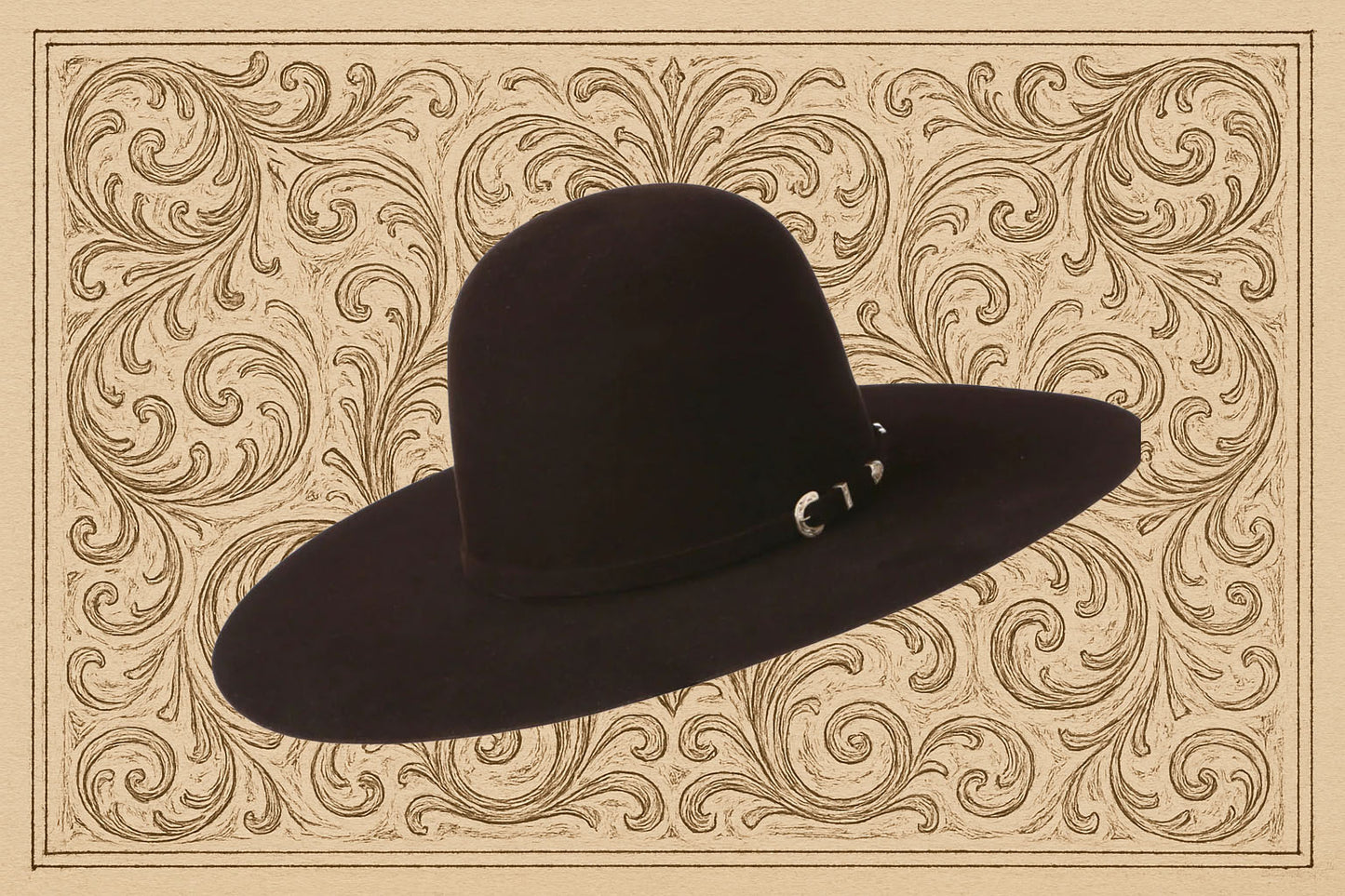 Rodeo King 60X 4 1/2 Brim | Black Cherry