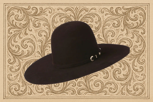 Rodeo King 60X 4 1/2 Brim | Black Cherry