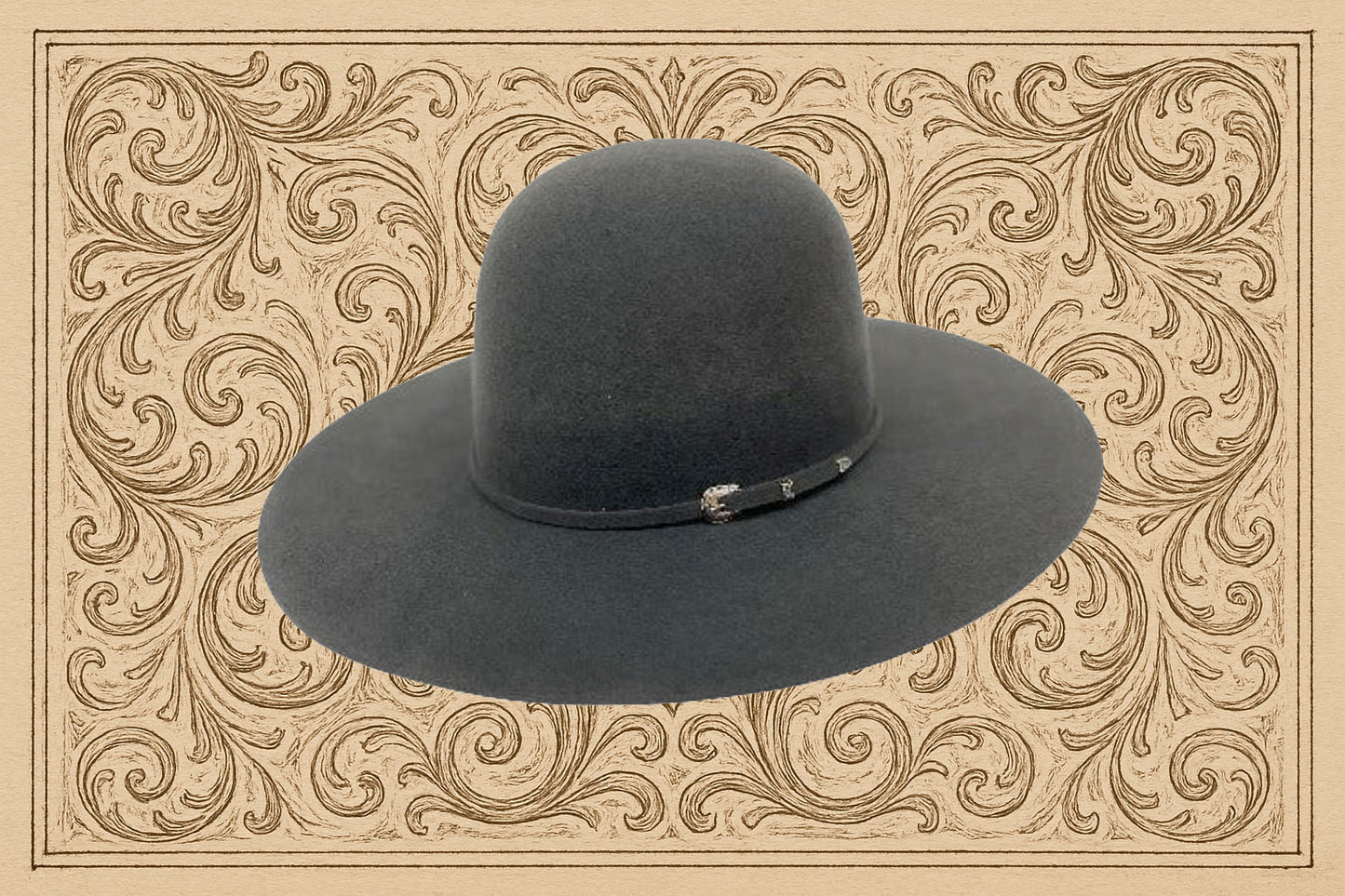 Serratelli 2X 4 1/2" Brim | Granite