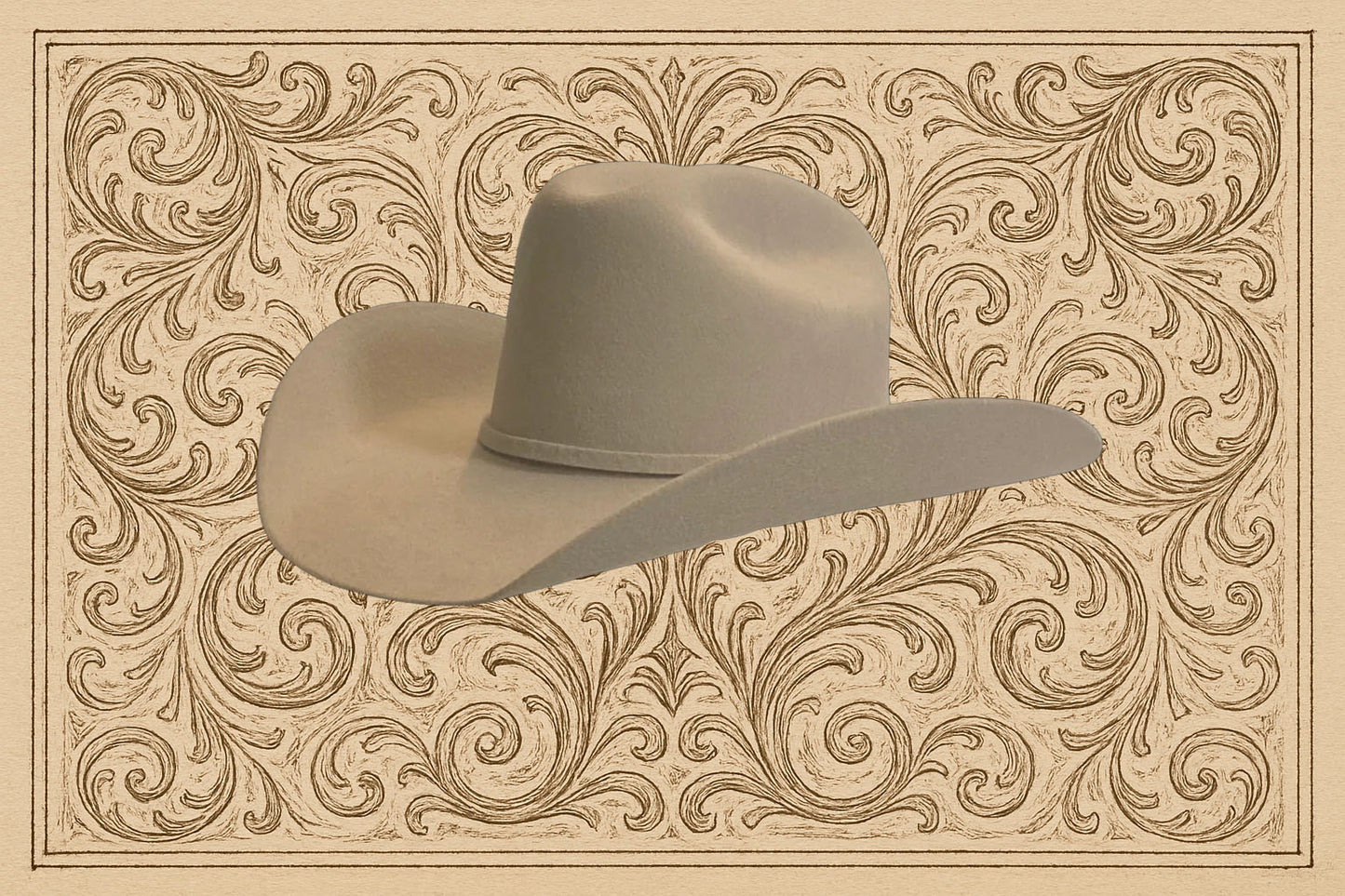 Dallas Twister 4" Brim | Silverbelly