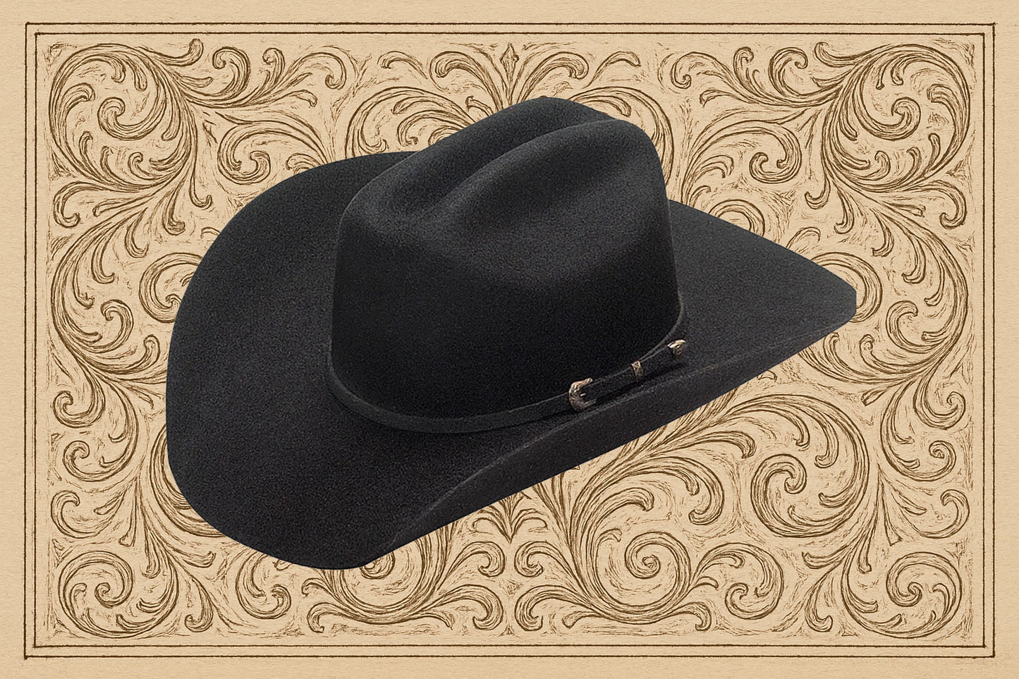 Dallas Twister 4” Brim | Black
