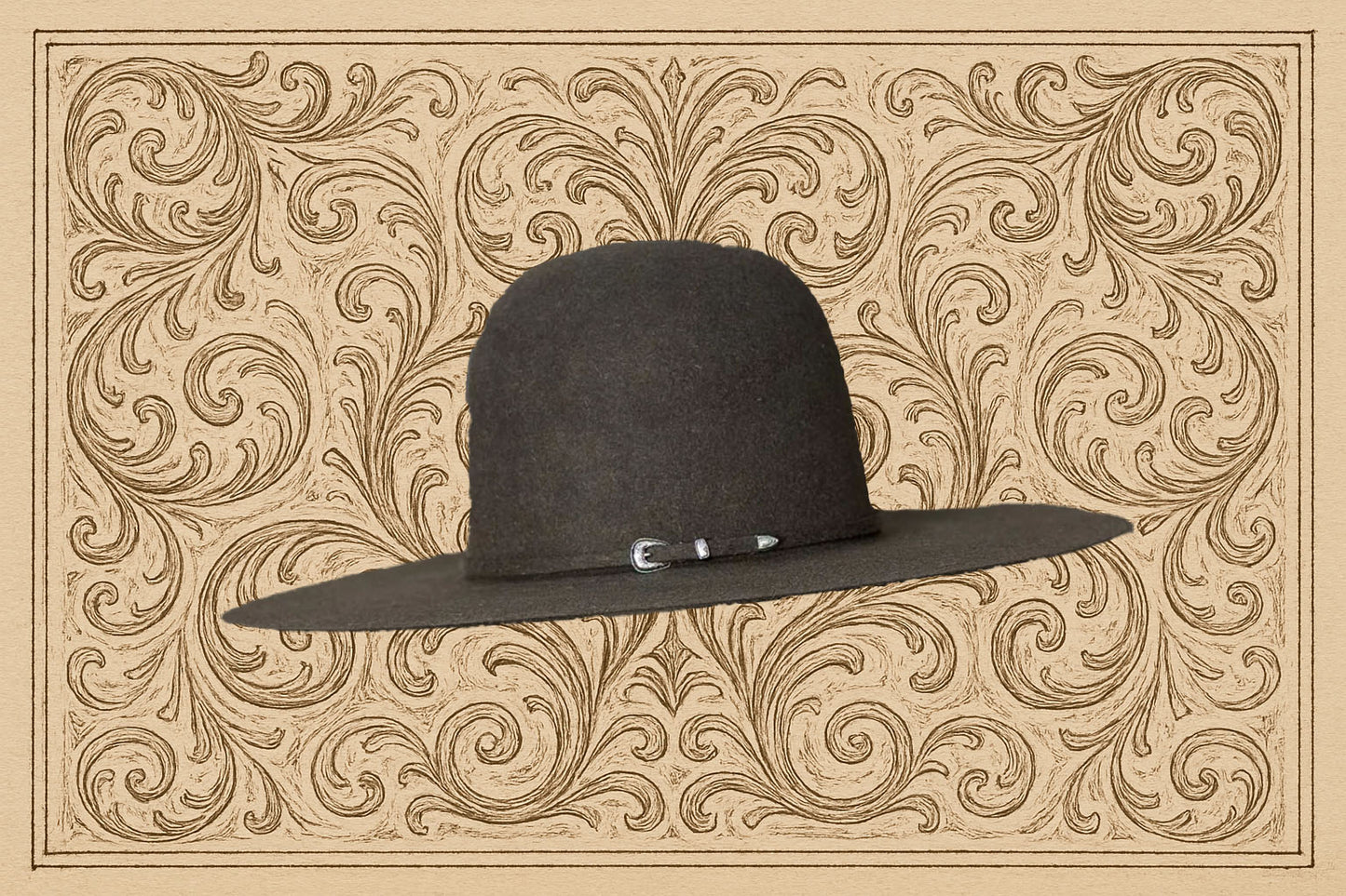 Rodeo King 7X 4 1/2 Brim | Hickory
