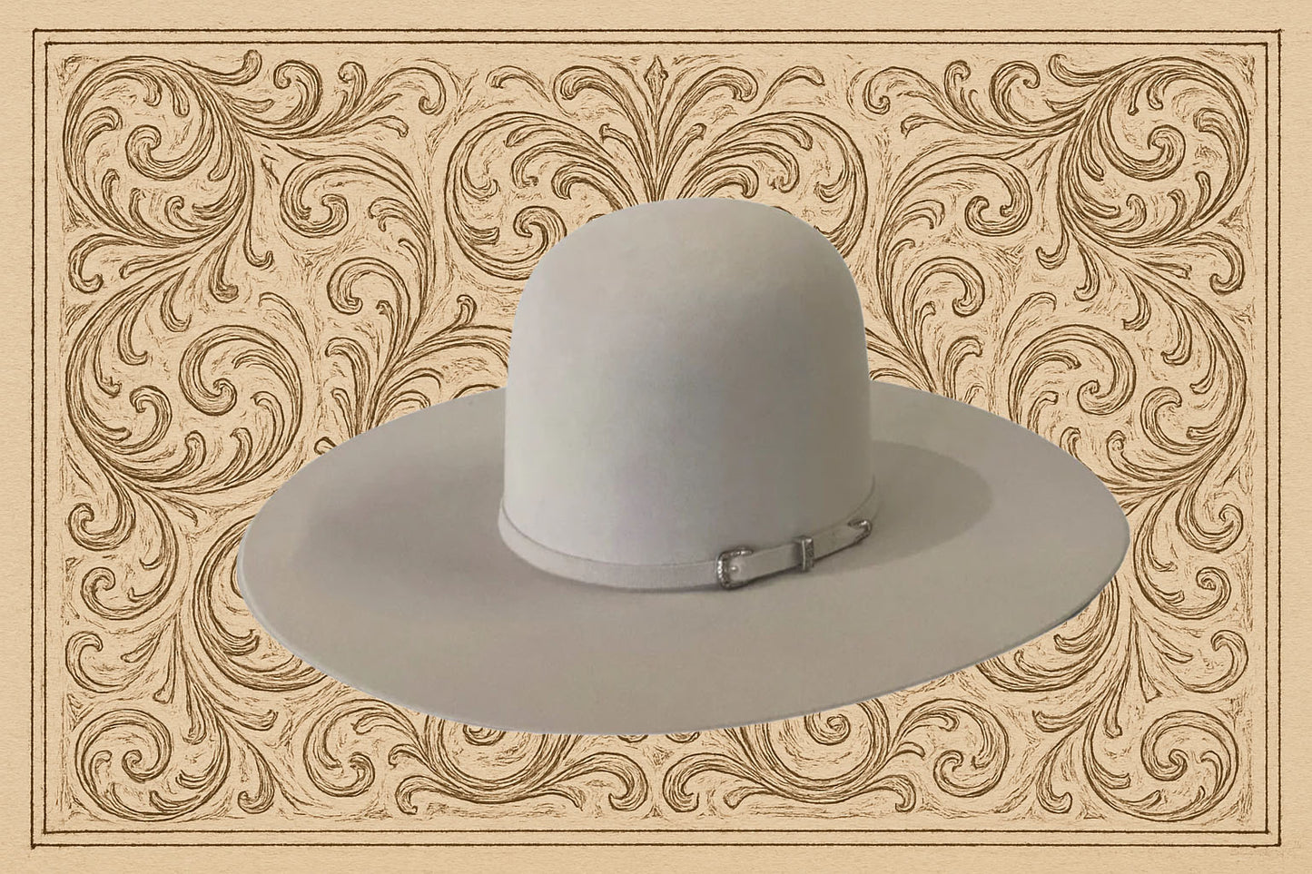 Rodeo King 10X 4 1/2 Brim | Sliverbelly