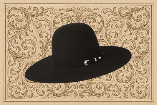 Rodeo King 30X 4 1/2 Brim | Black