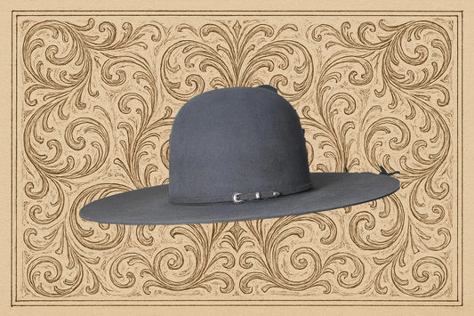 Rodeo King 10X 4 1/2 Brim | Slate