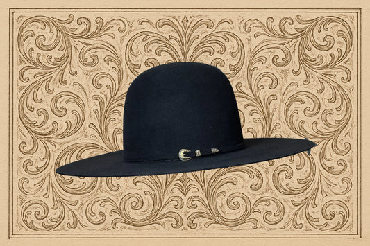 Rodeo King 60X 4 1/2 Brim | Black
