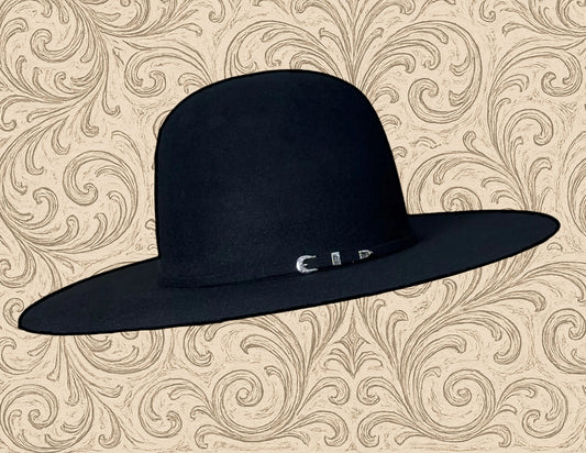 Rodeo King 10X 4 1/2 Brim | Black